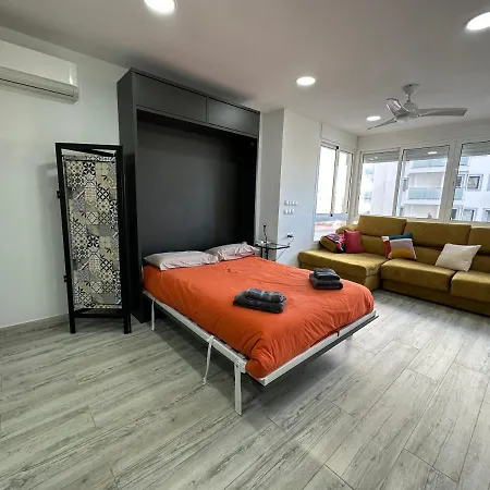 Verdiales Comfort, Center Studio, Beach, And Center Close By Namaste Elite توريمولينوس